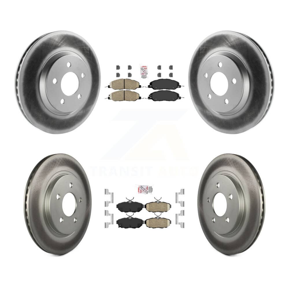 Transit Auto - KGA-102788 - Front and Rear Disc Brake Kits