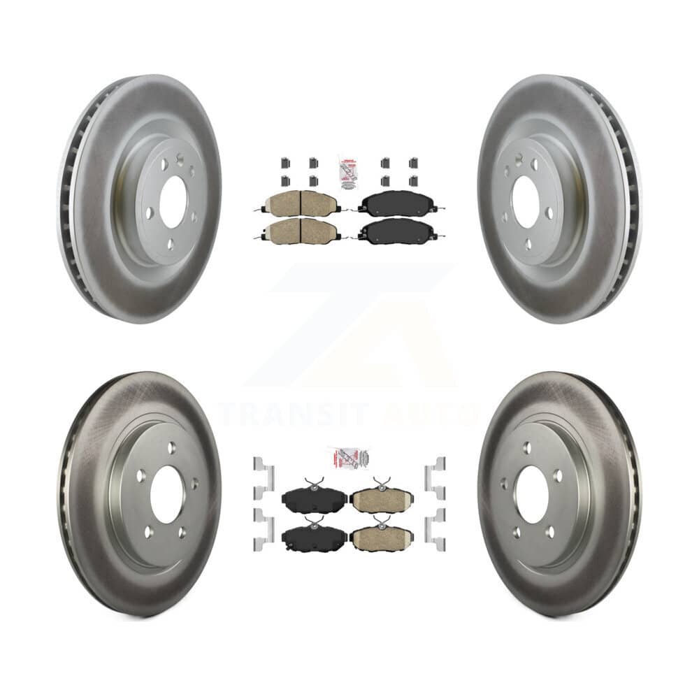 Transit Auto - KGA-102790 - Front and Rear Disc Brake Kits