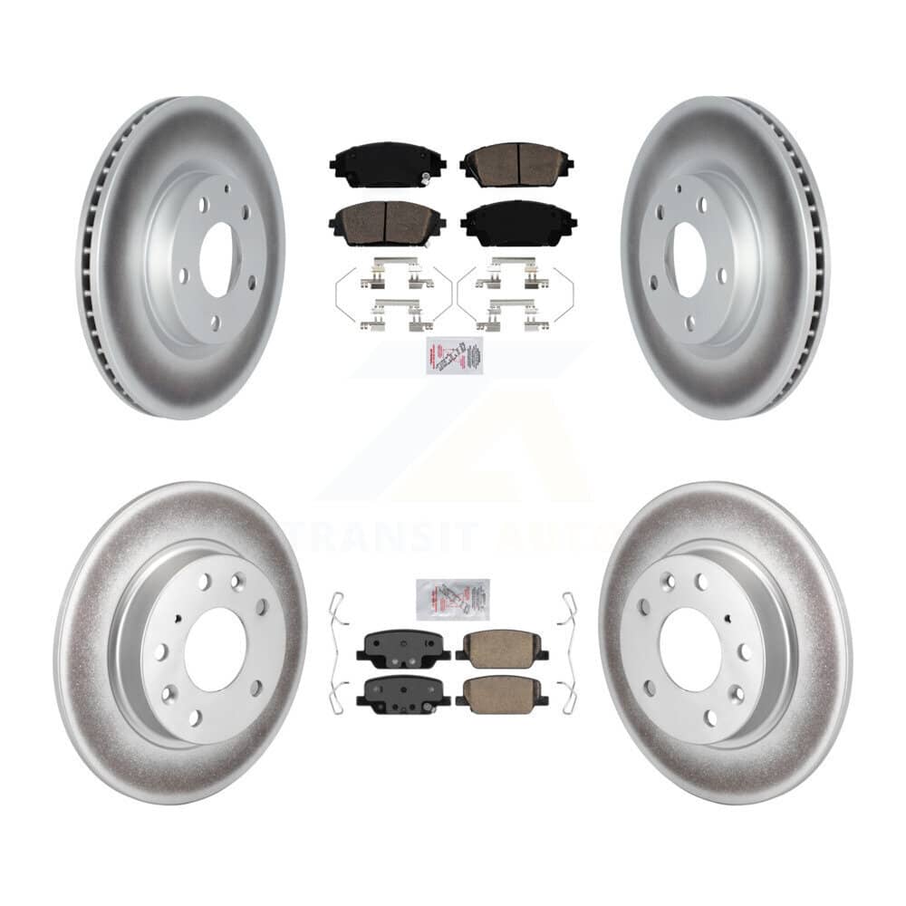 Transit Auto - KGA-102833 - Front and Rear Disc Brake Kits