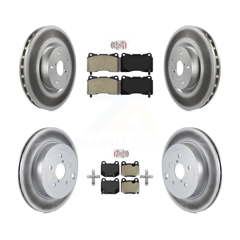 Transit Auto - KGA-102944 - Front and Rear Disc Brake Kits
