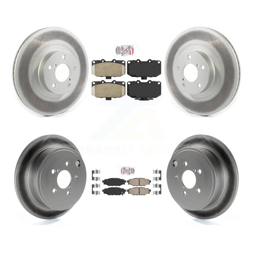 Transit Auto - KGA-102980 - Front and Rear Disc Brake Kits