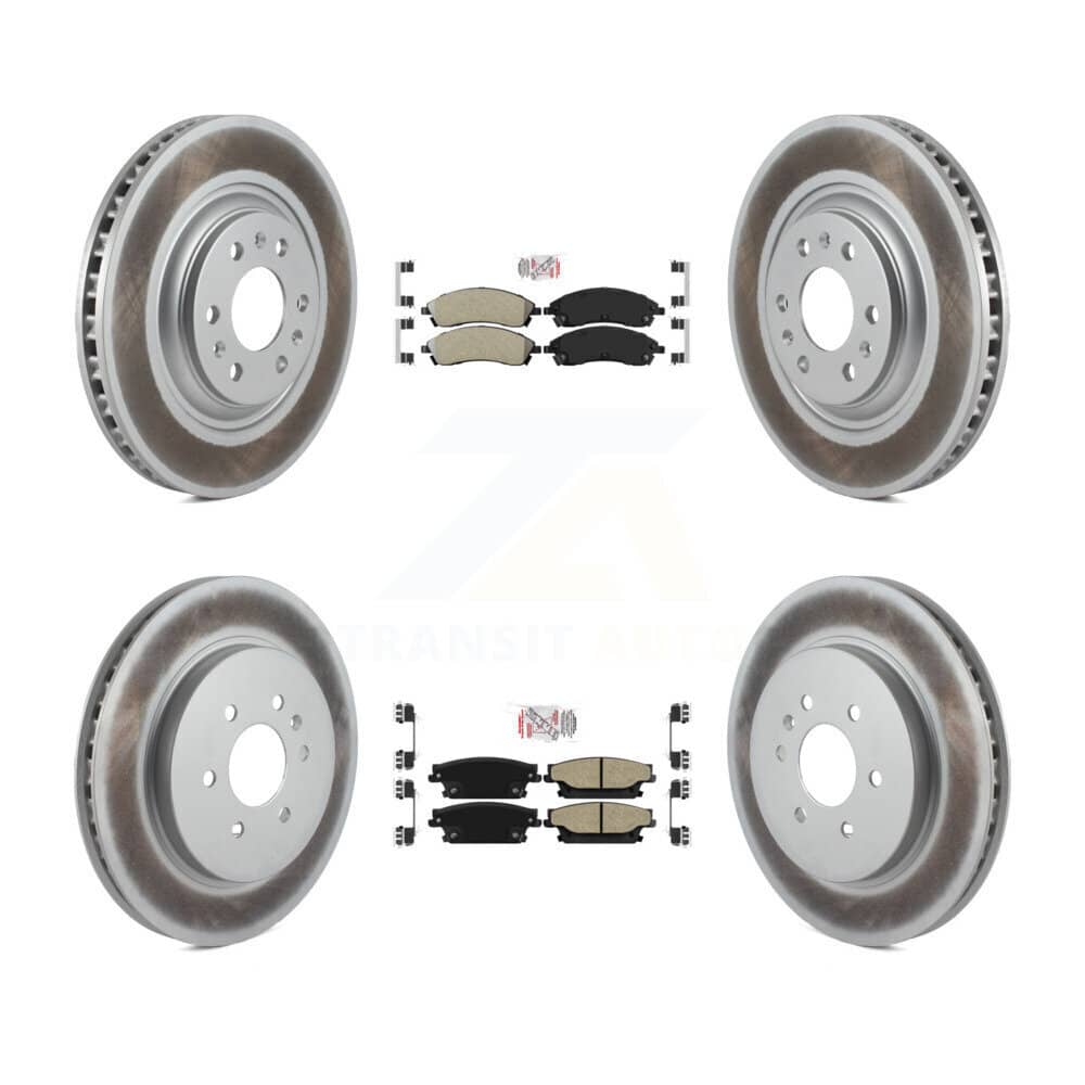 Transit Auto - KGA-103087 - Front and Rear Disc Brake Kits