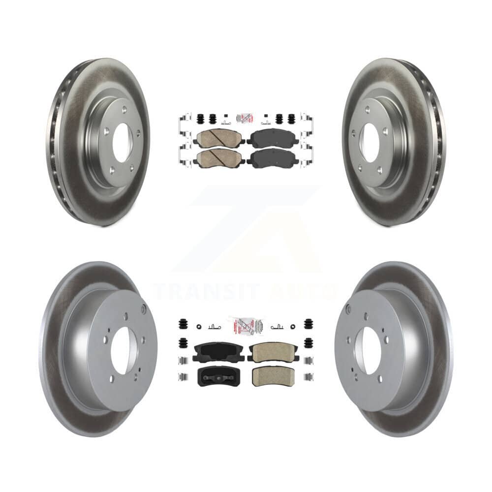 Transit Auto - KGA-103133 - Front and Rear Disc Brake Kits