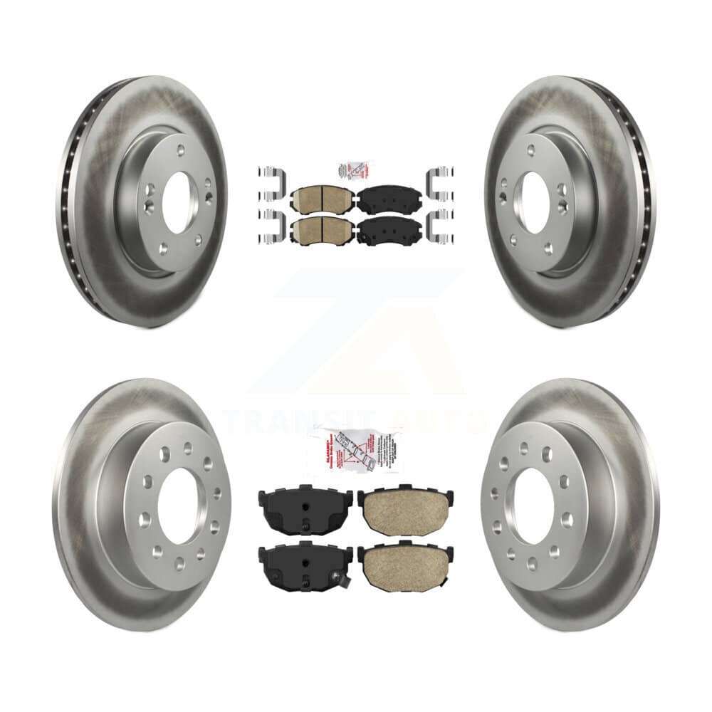 Transit Auto - KGA-103186 - Front and Rear Disc Brake Kits
