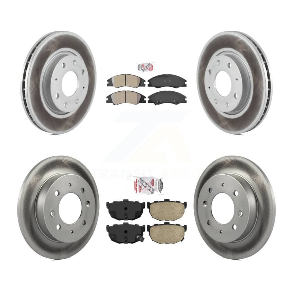 Transit Auto - KGA-103187 - Front and Rear Disc Brake Kits