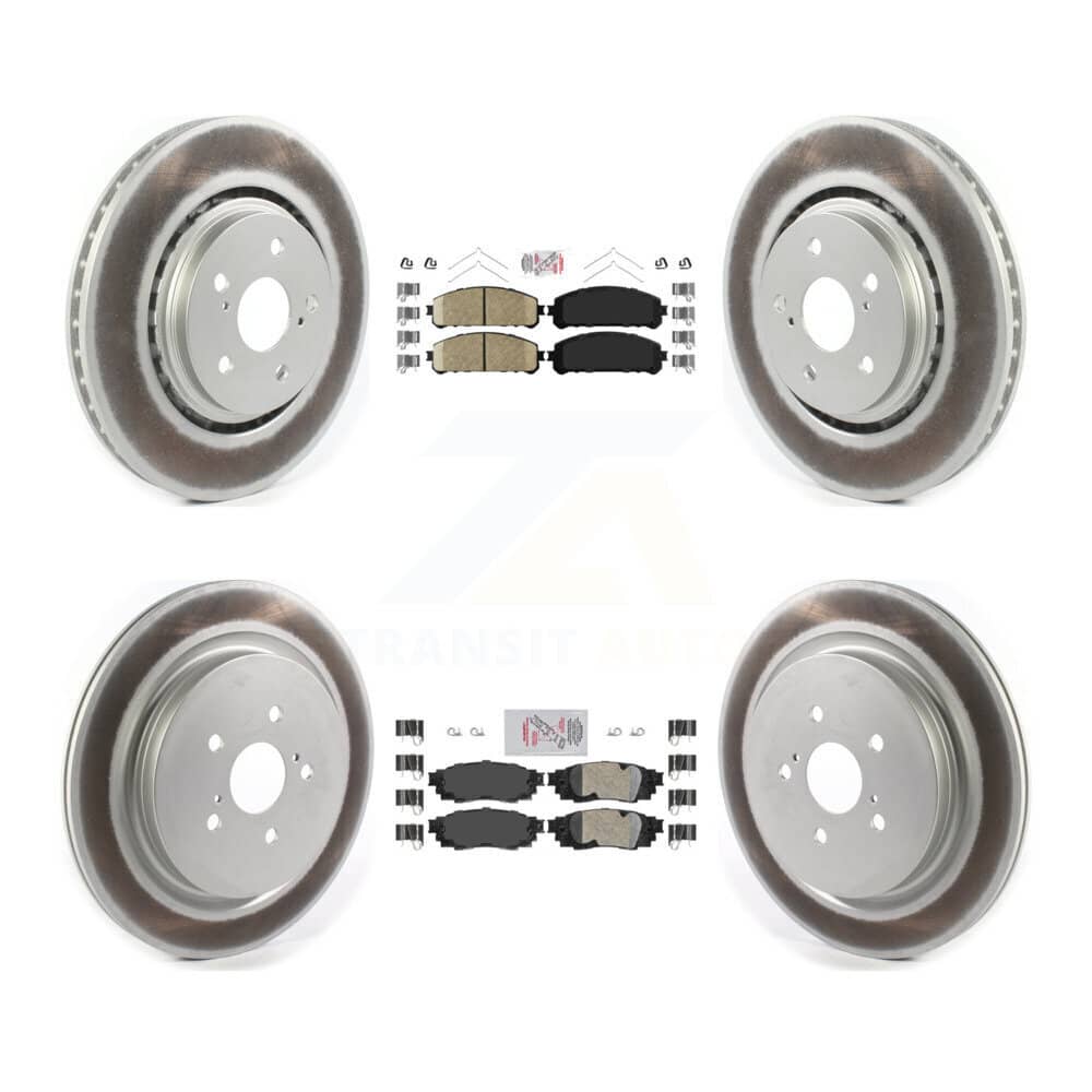 Transit Auto - KGA-103189 - Front and Rear Disc Brake Kits