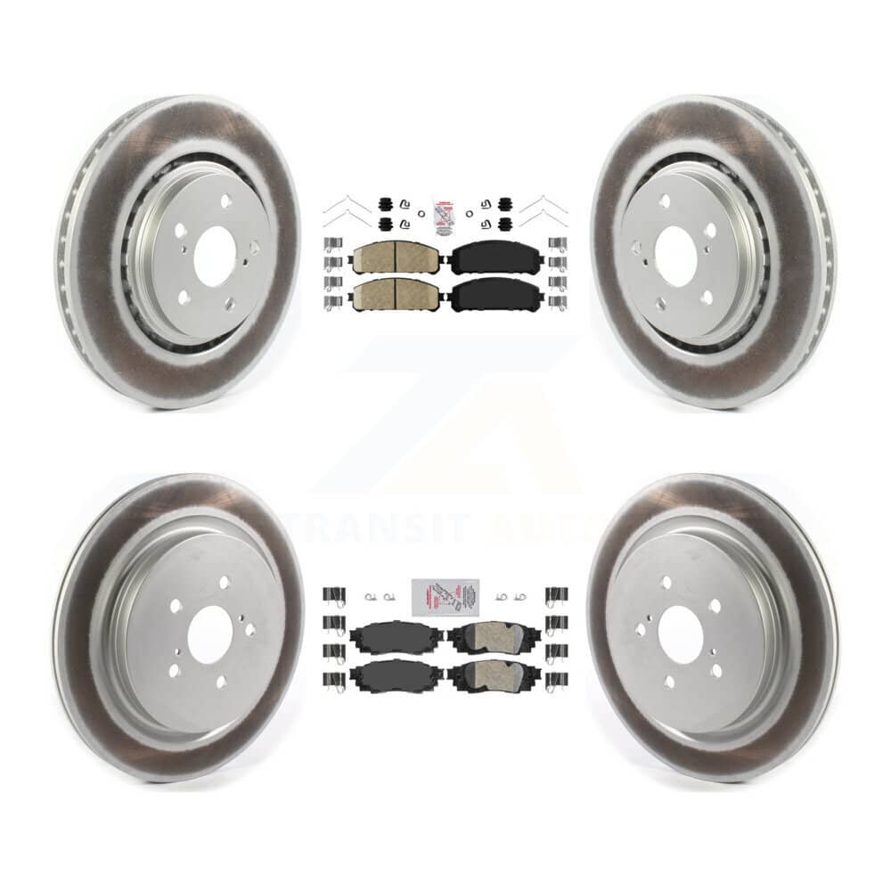 Transit Auto - KGA-103190 - Front and Rear Disc Brake Kits