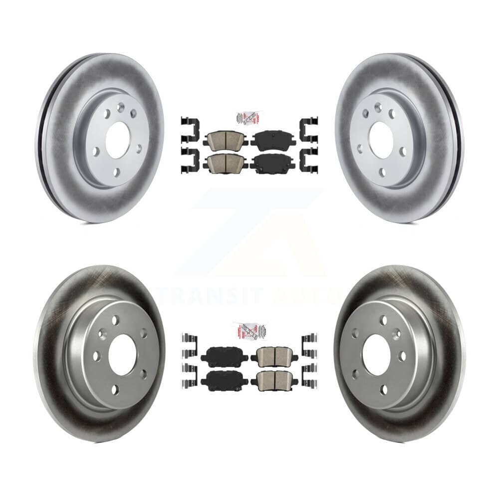 Transit Auto - KGA-103244 - Front and Rear Disc Brake Kits