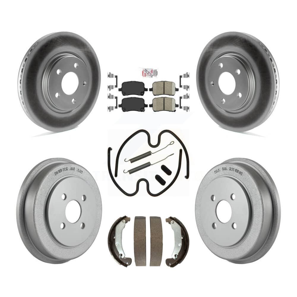 Transit Auto - KGA-104193 - Front and Rear Disc Brake Kits