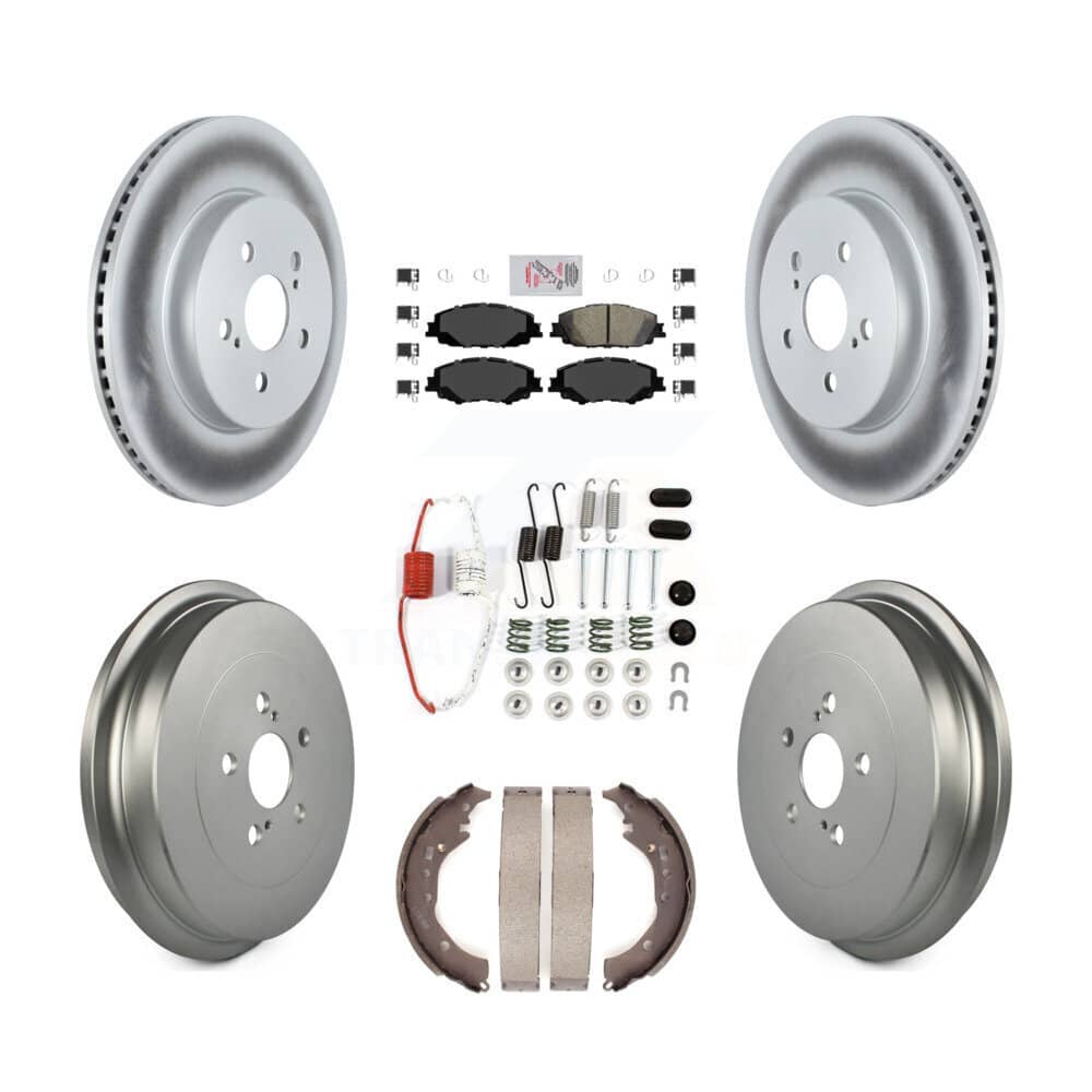 Transit Auto - KGA-104237 - Front and Rear Disc Brake Kits