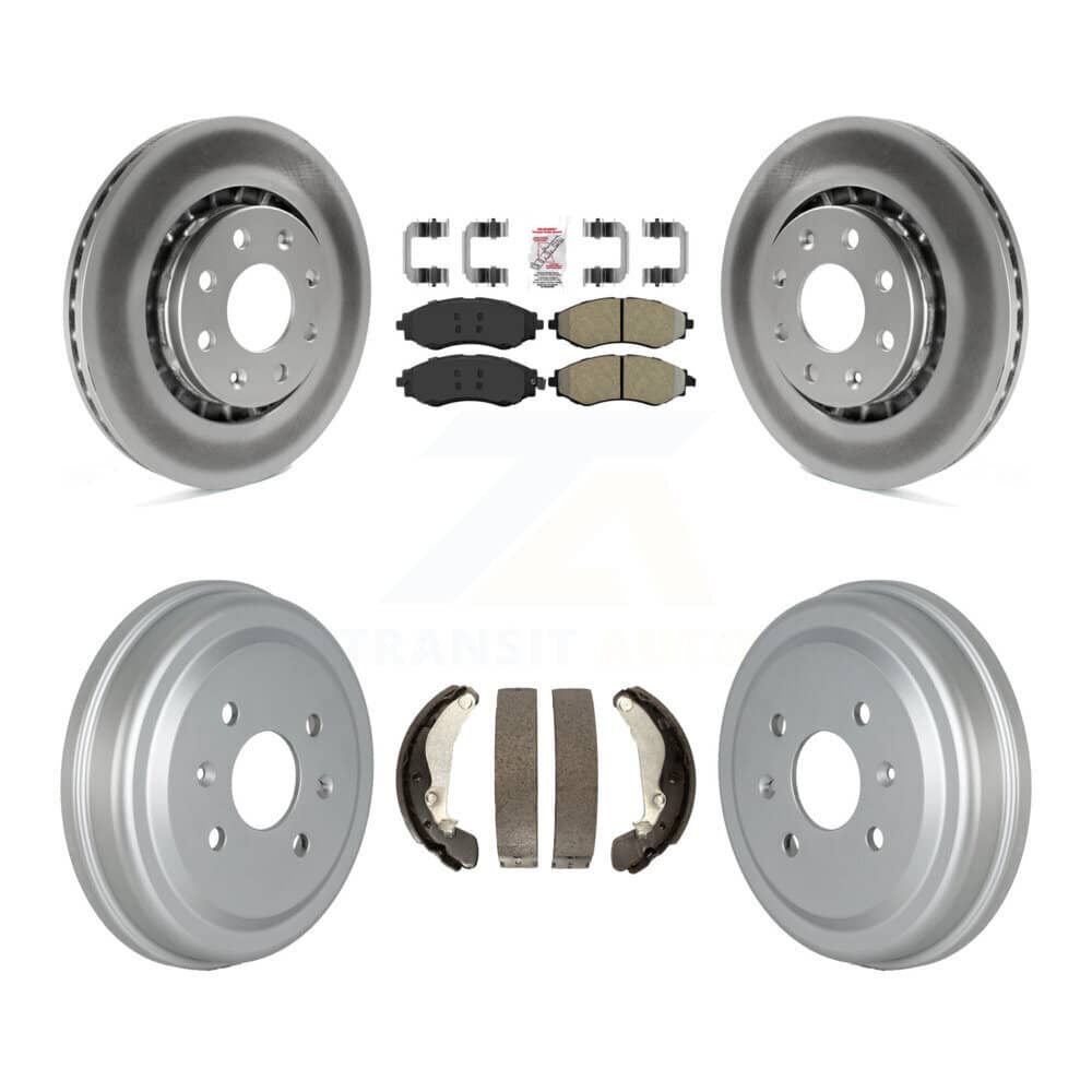 Transit Auto - KGA-104277 - Front and Rear Disc Brake Kits