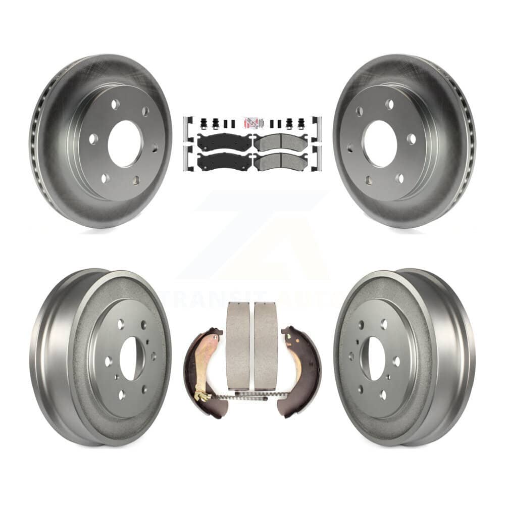 Transit Auto - KGA-104311 - Front and Rear Disc Brake Kits