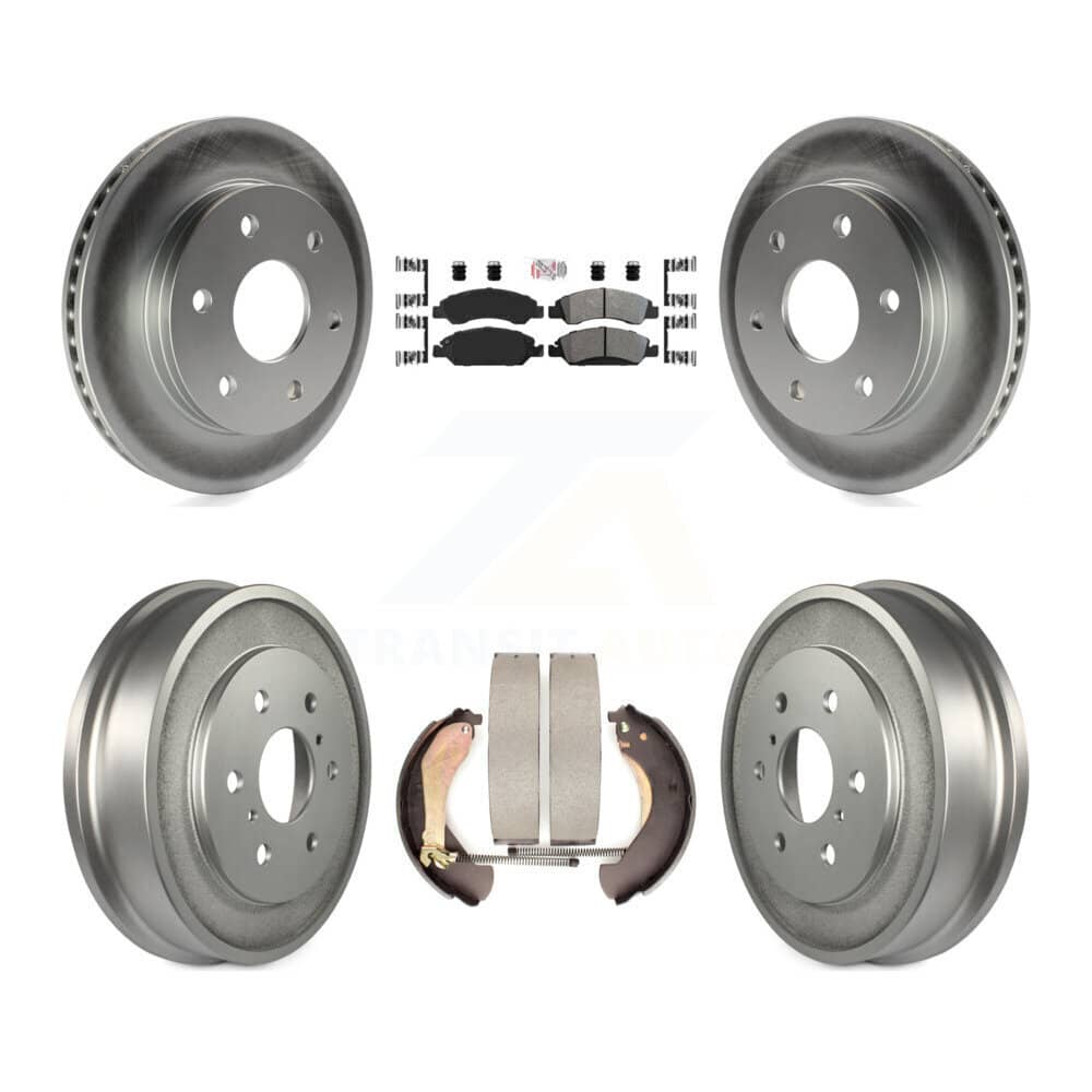 Transit Auto - KGA-104320 - Front and Rear Disc Brake Kits