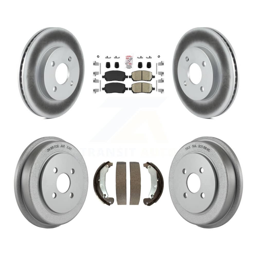 Transit Auto - KGA-104335 - Front and Rear Disc Brake Kits