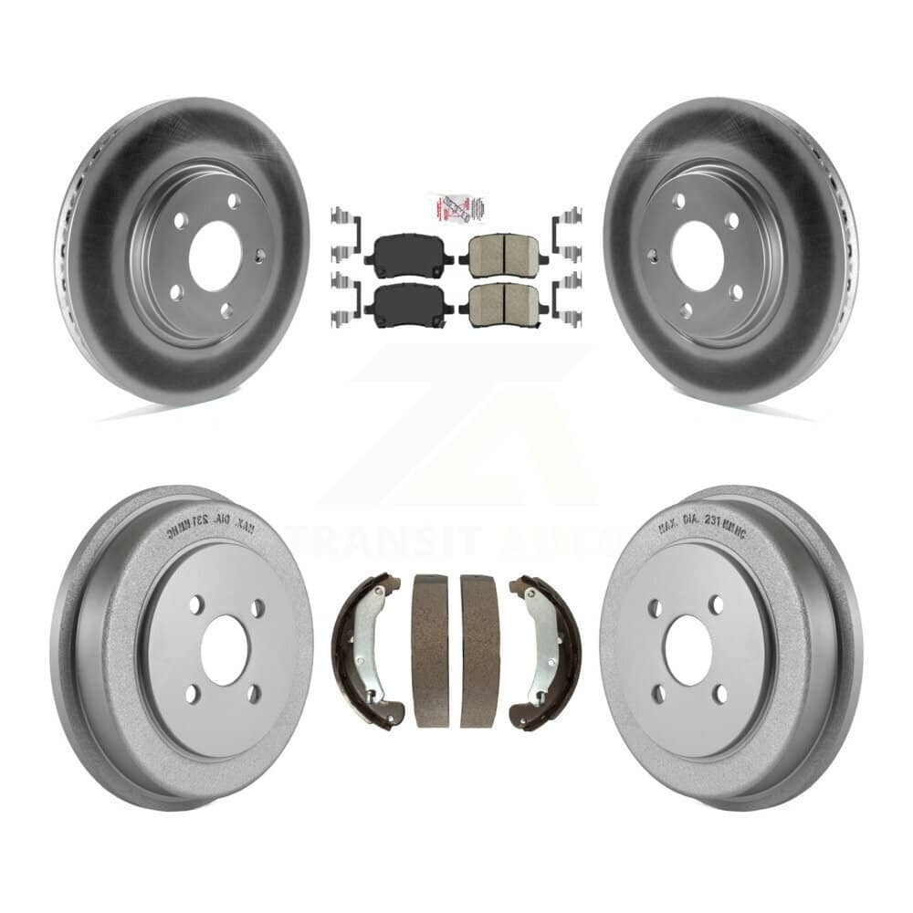 Transit Auto - KGA-104339 - Front and Rear Disc Brake Kits