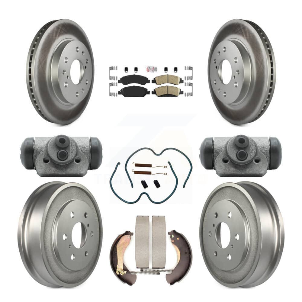 Transit Auto - KGA-104501 - Front and Rear Disc Brake Kits
