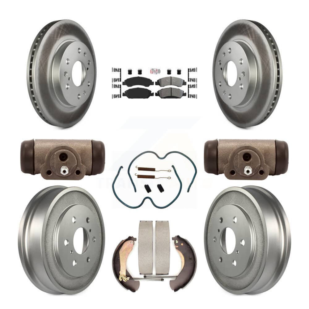 Transit Auto - KGA-104502 - Front and Rear Disc Brake Kits