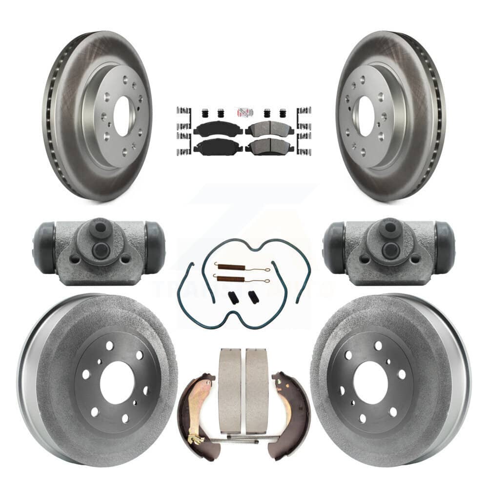 Transit Auto - KGA-104509 - Front and Rear Disc Brake Kits