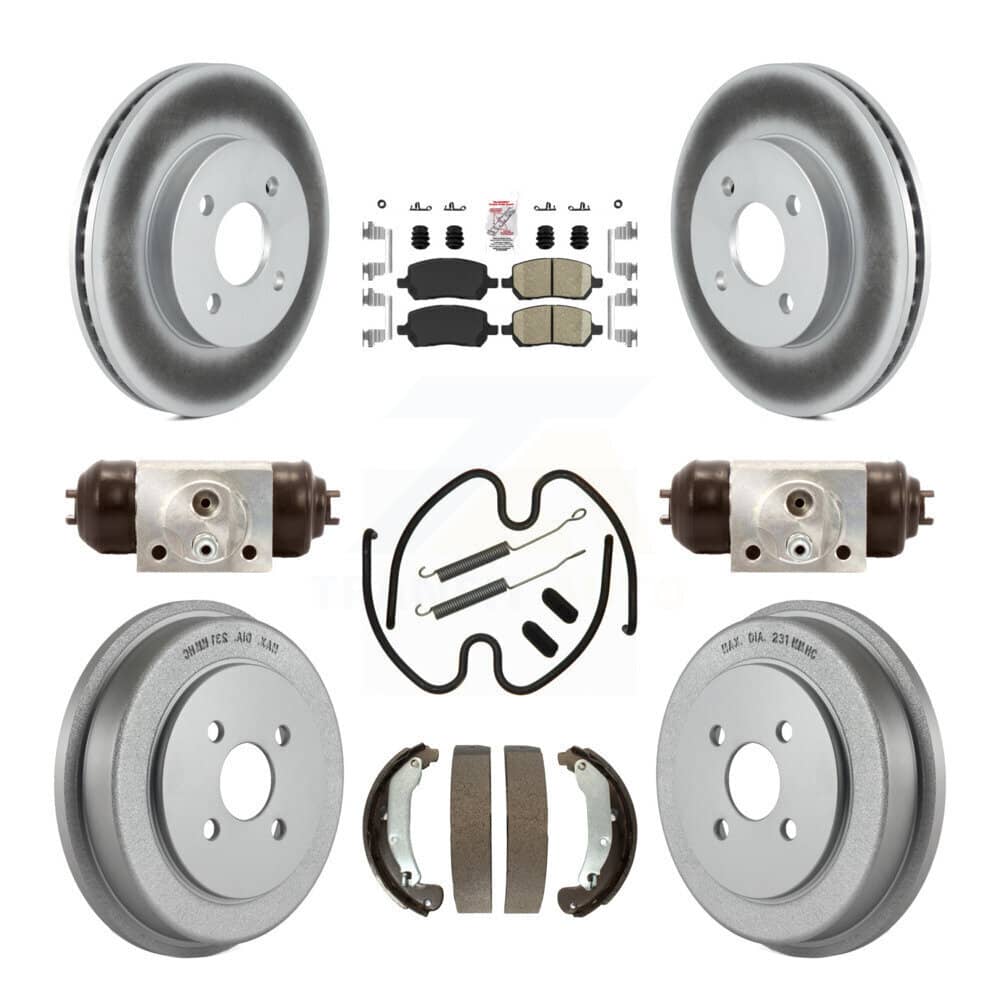 Transit Auto - KGA-104524 - Front and Rear Disc Brake Kits