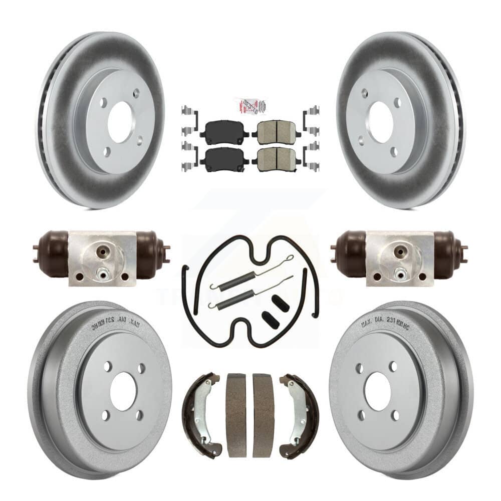Transit Auto - KGA-104525 - Front and Rear Disc Brake Kits