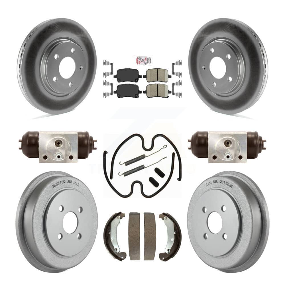 Transit Auto - KGA-104528 - Front and Rear Disc Brake Kits