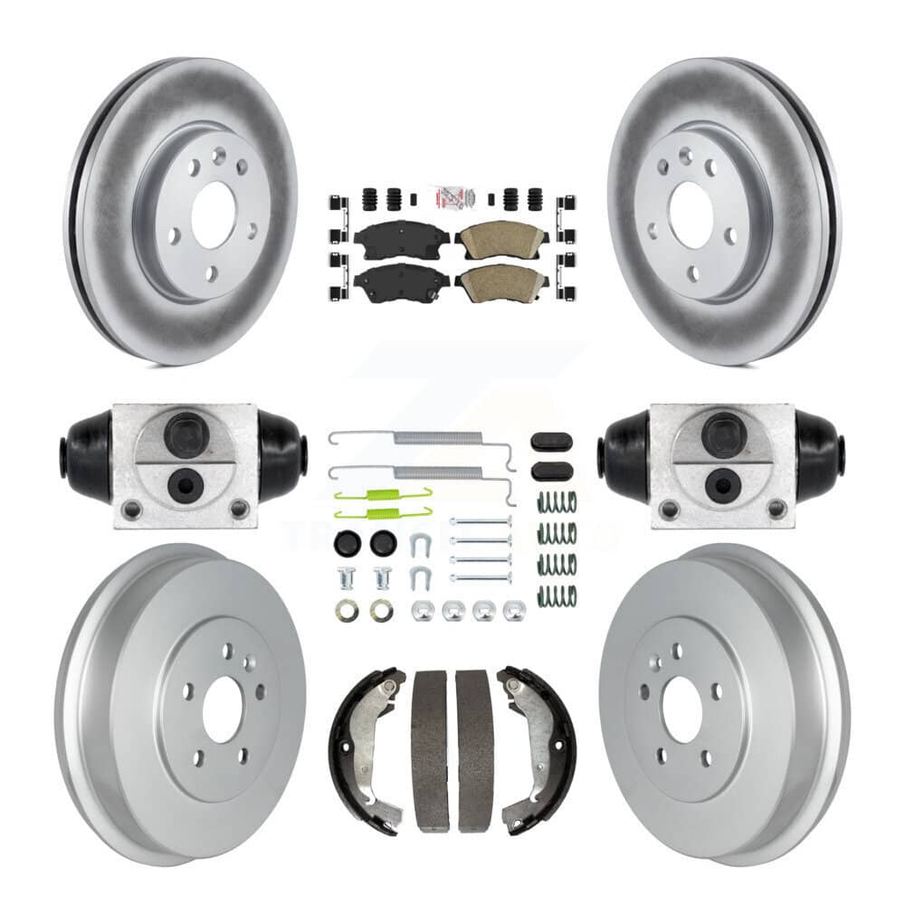 Transit Auto - KGA-104536 - Front and Rear Disc Brake Kits
