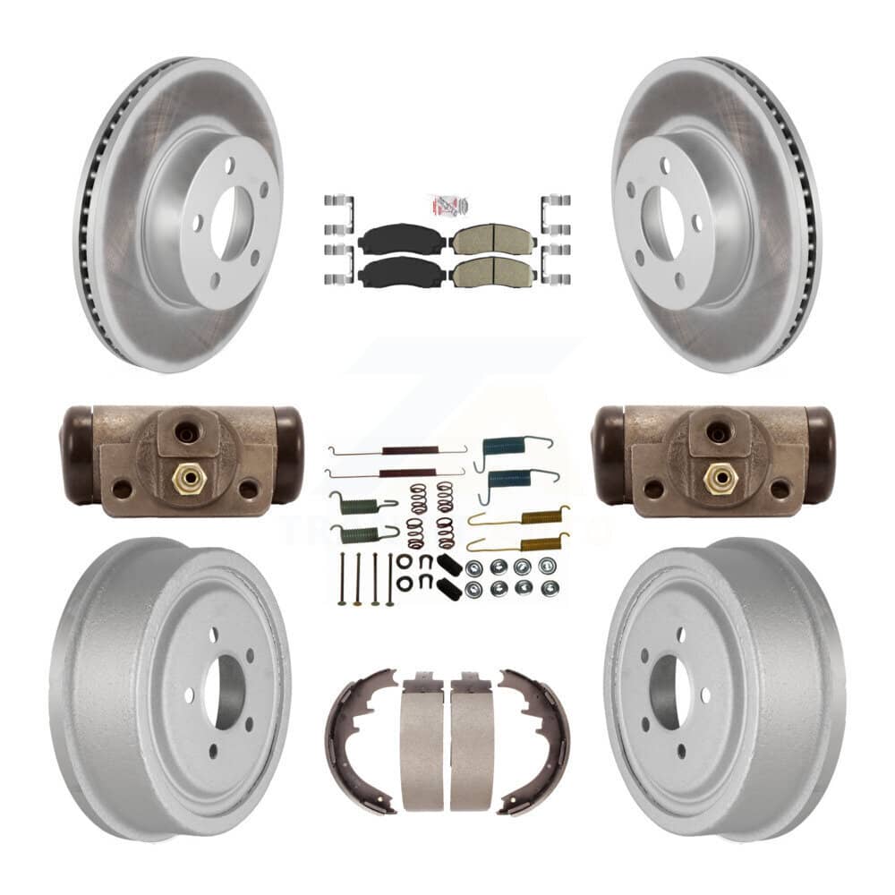 Transit Auto - KGA-104541 - Front and Rear Disc Brake Kits