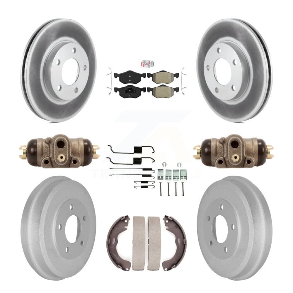Transit Auto - KGA-104544 - Front and Rear Disc Brake Kits