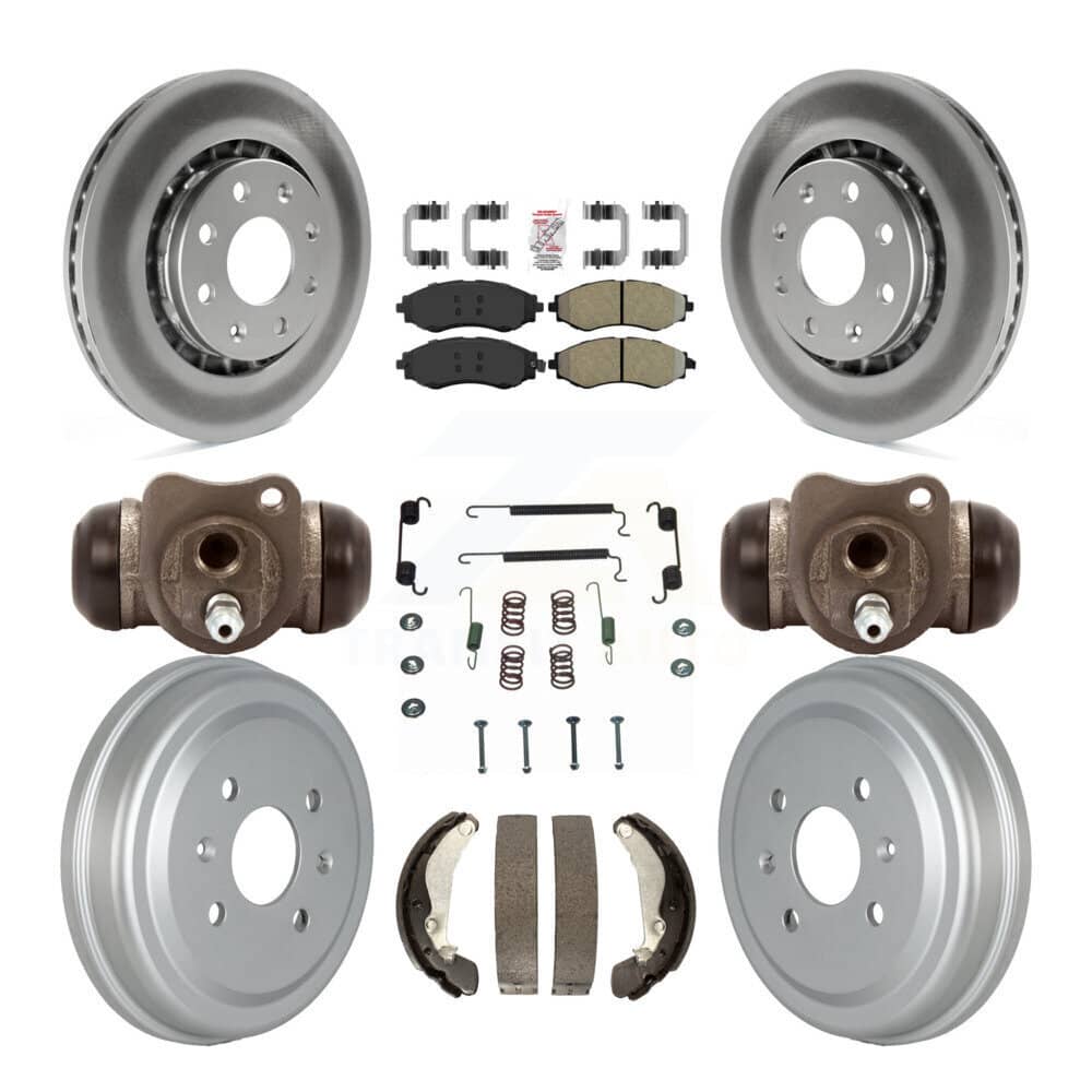 Transit Auto - KGA-104557 - Front and Rear Disc Brake Kits
