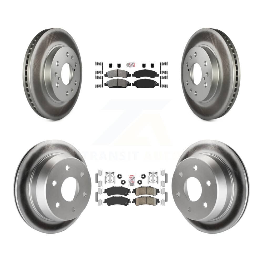 Transit Auto - KGA-104766 - Front and Rear Disc Brake Kits