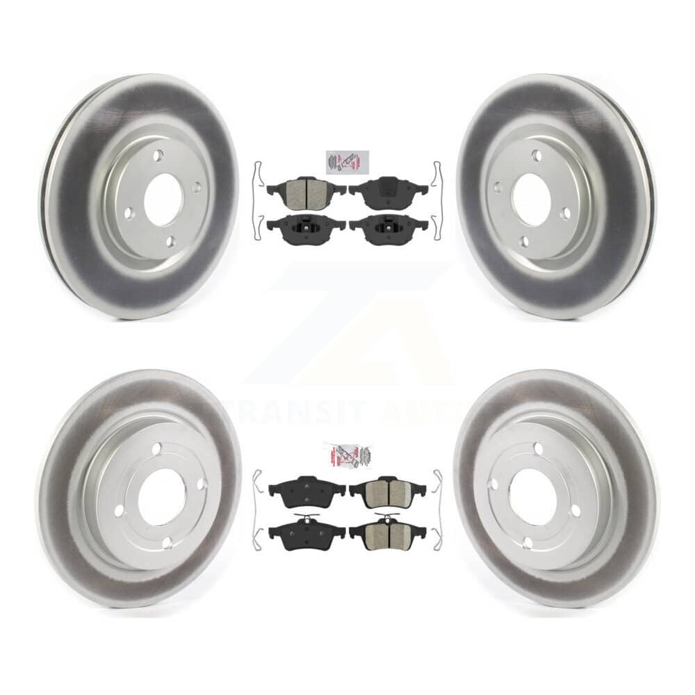 Transit Auto - KGA-104860 - Front and Rear Disc Brake Kits