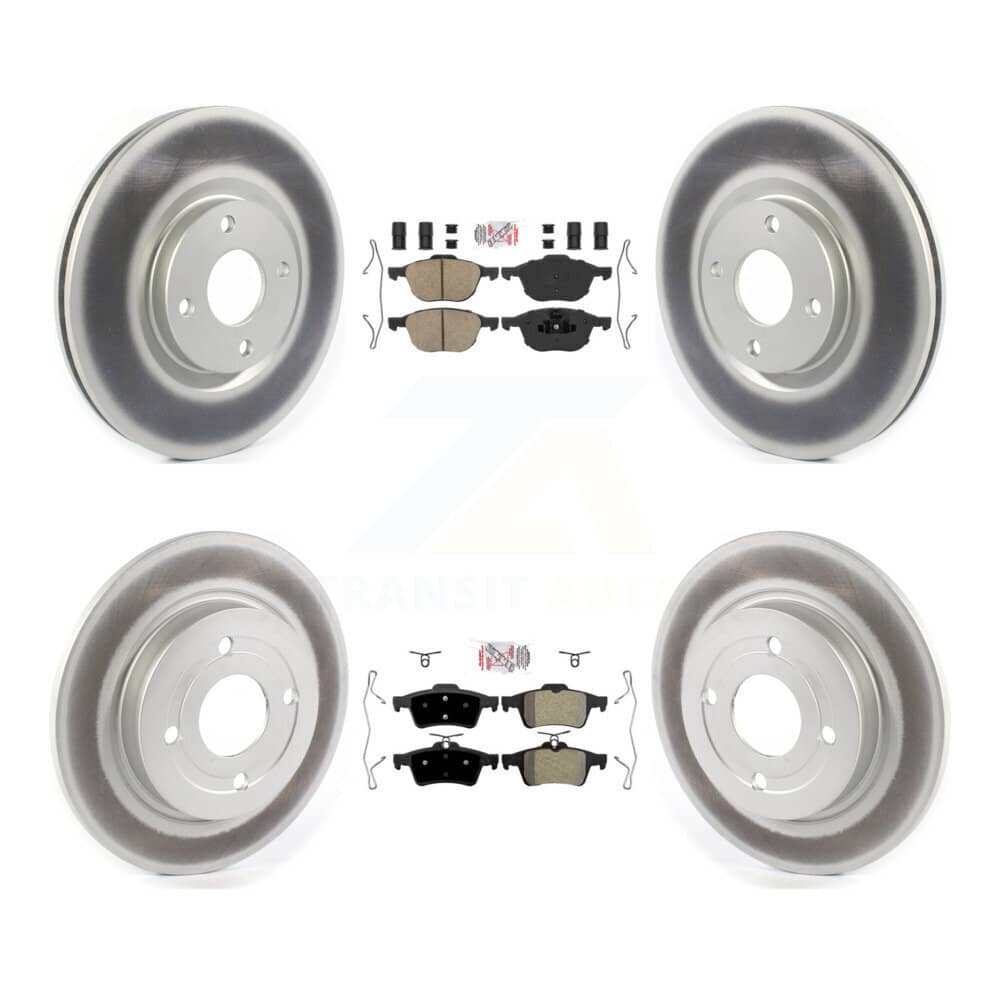 Transit Auto - KGA-104862 - Front and Rear Disc Brake Kits