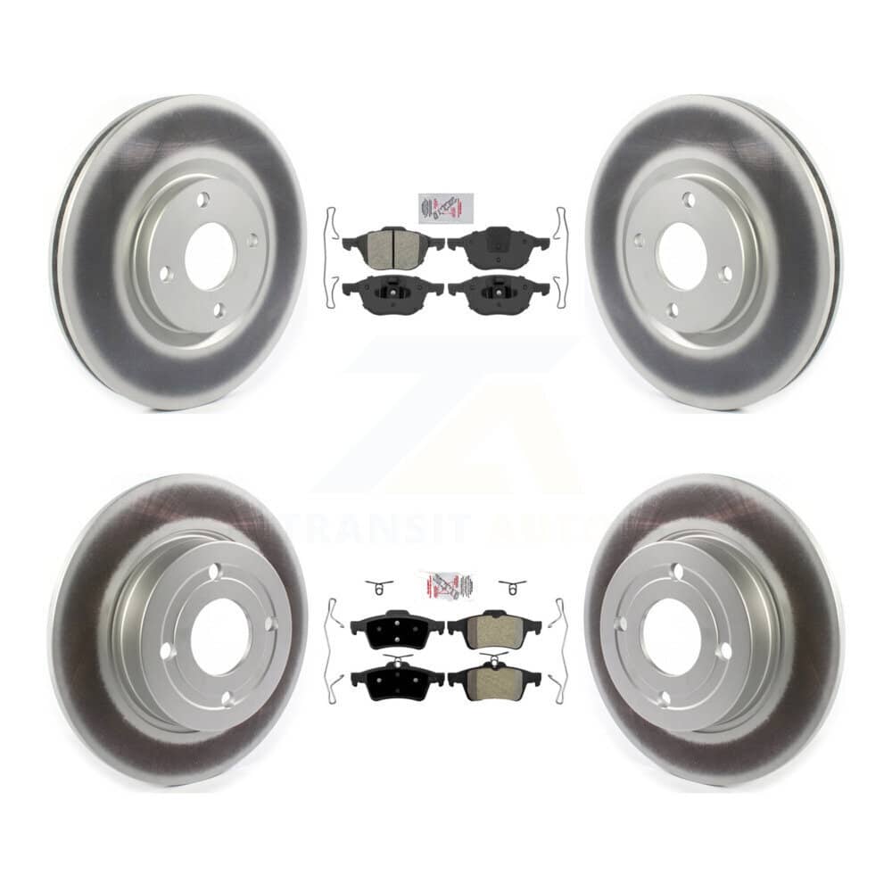 Transit Auto - KGA-104867 - Front and Rear Disc Brake Kits