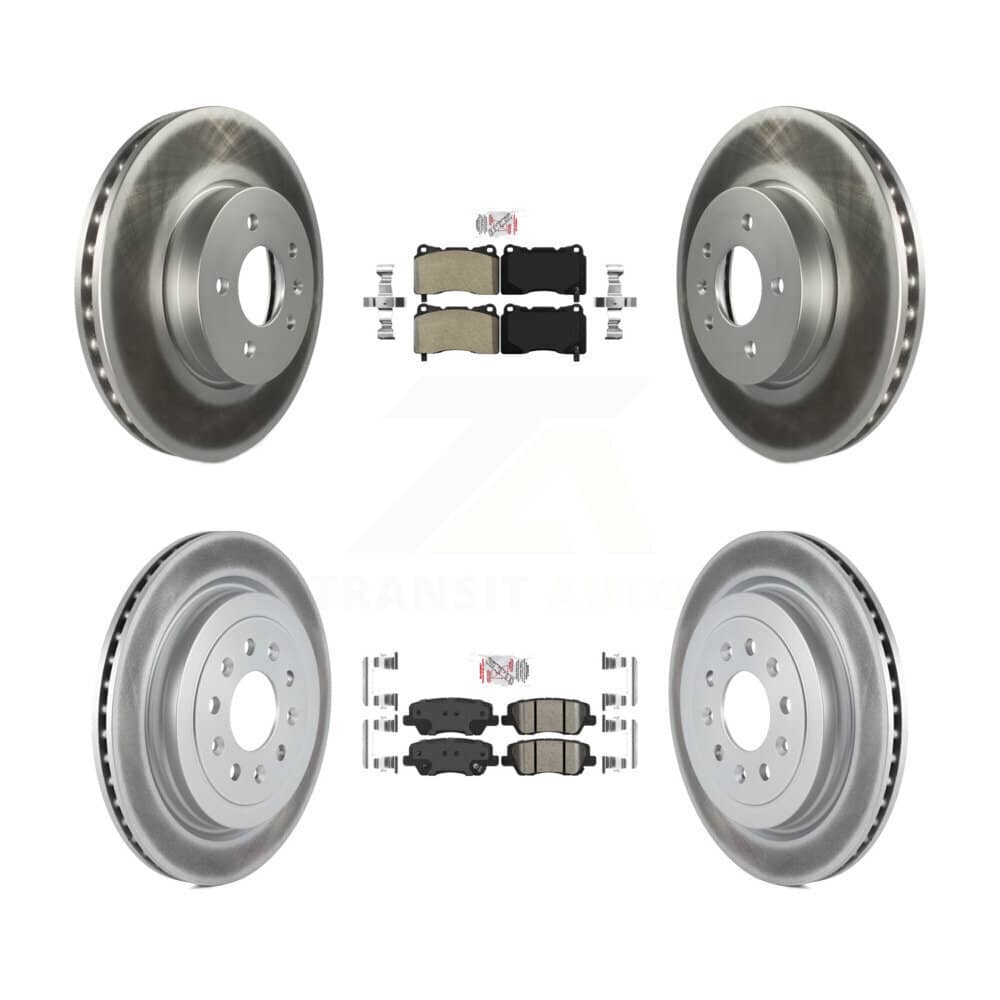 Transit Auto - KGA-104880 - Front and Rear Disc Brake Kits