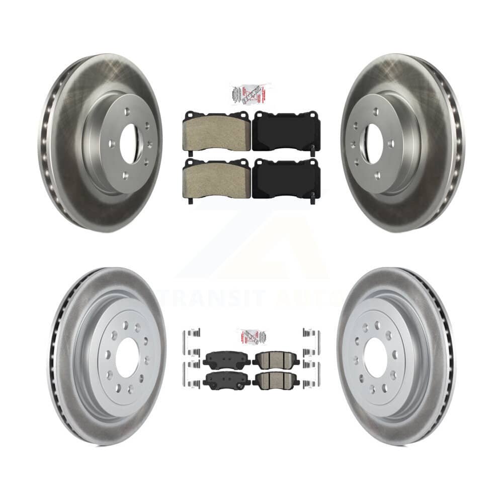 Transit Auto - KGA-104881 - Front and Rear Disc Brake Kits