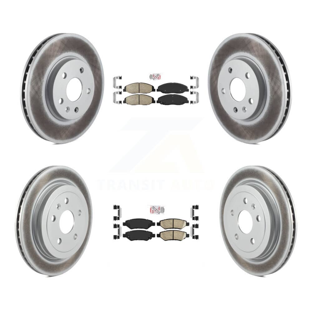 Transit Auto - KGA-104884 - Front and Rear Disc Brake Kits