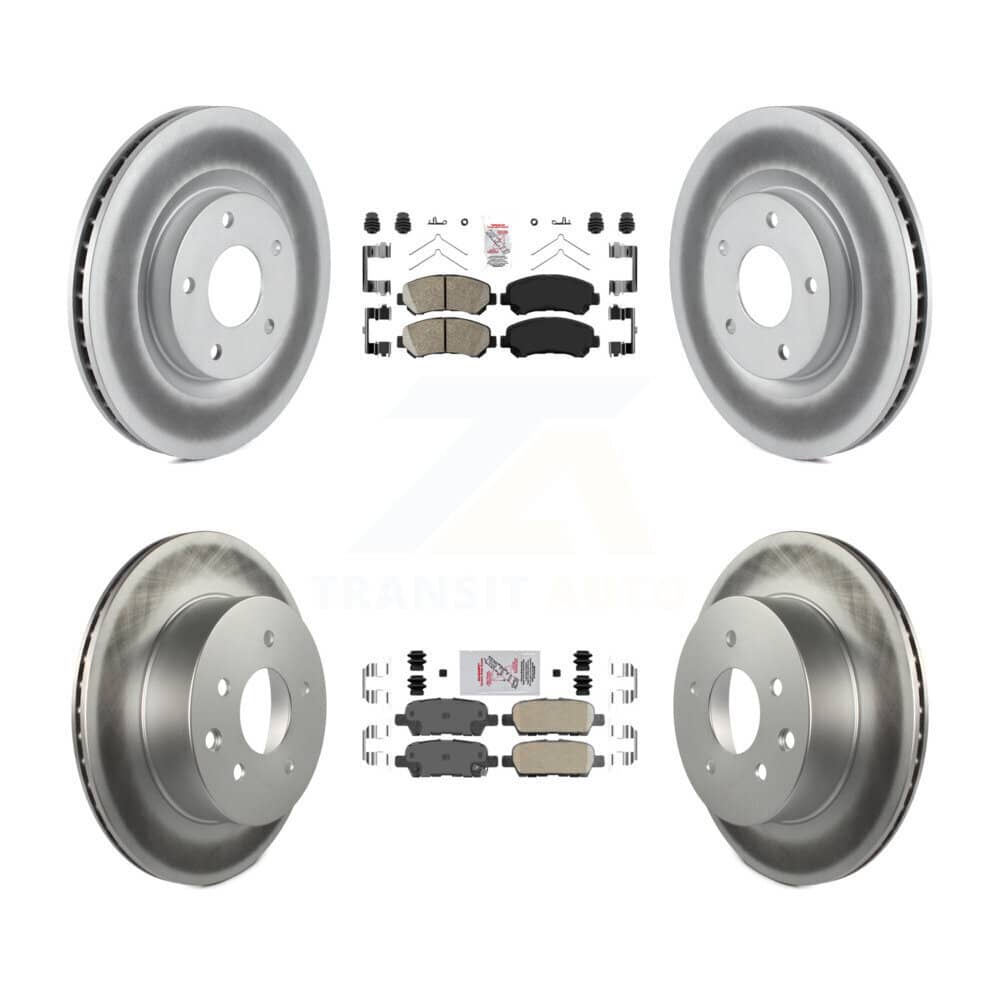 Transit Auto - KGA-104896 - Front and Rear Disc Brake Kits