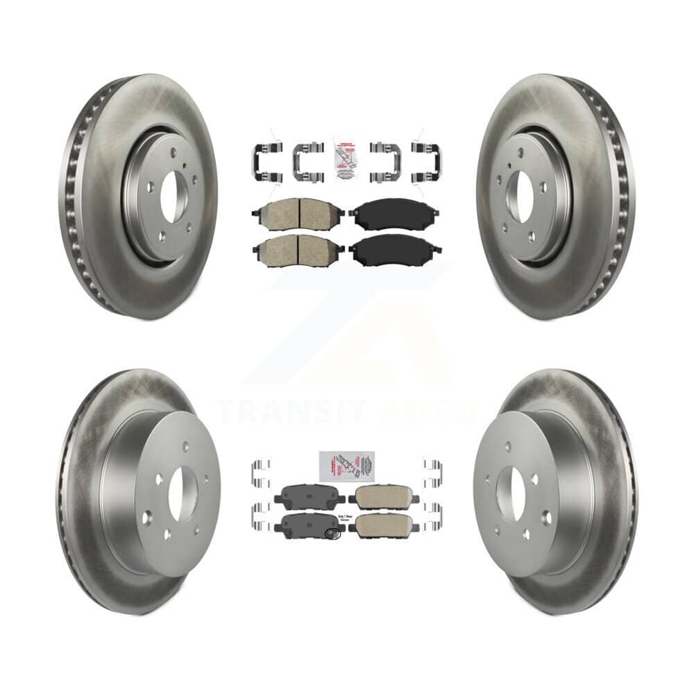 Transit Auto - KGA-104898 - Front and Rear Disc Brake Kits