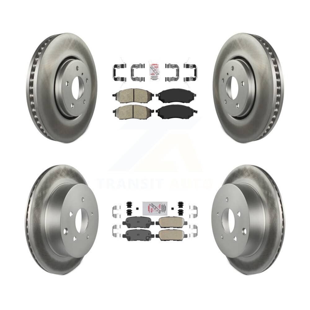 Transit Auto - KGA-104899 - Front and Rear Disc Brake Kits