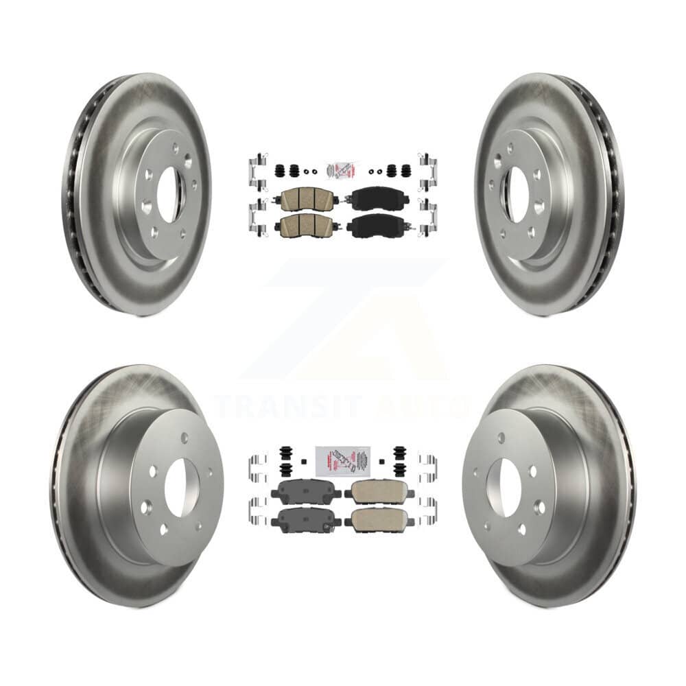 Transit Auto - KGA-104902 - Front and Rear Disc Brake Kits