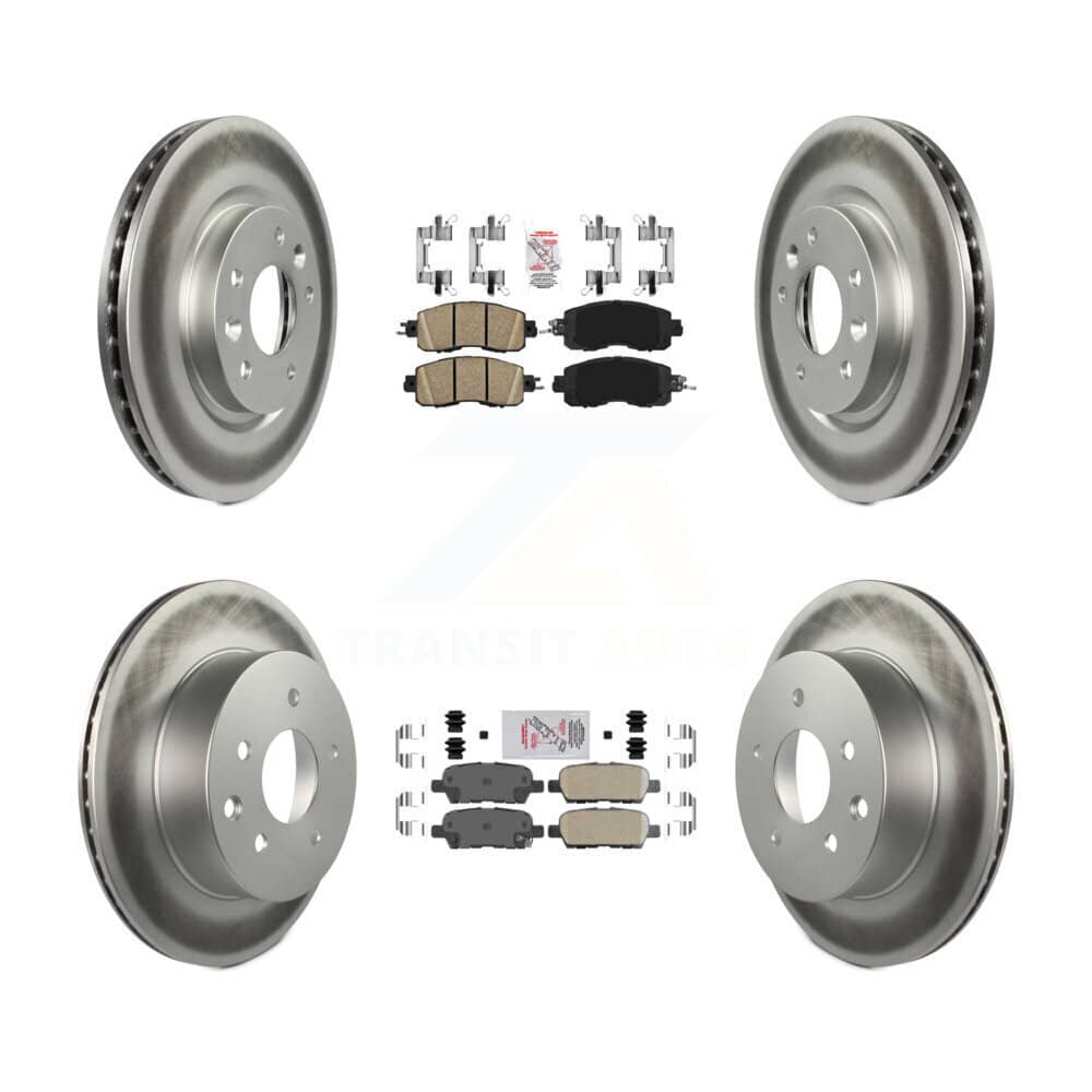 Transit Auto - KGA-104903 - Front and Rear Disc Brake Kits