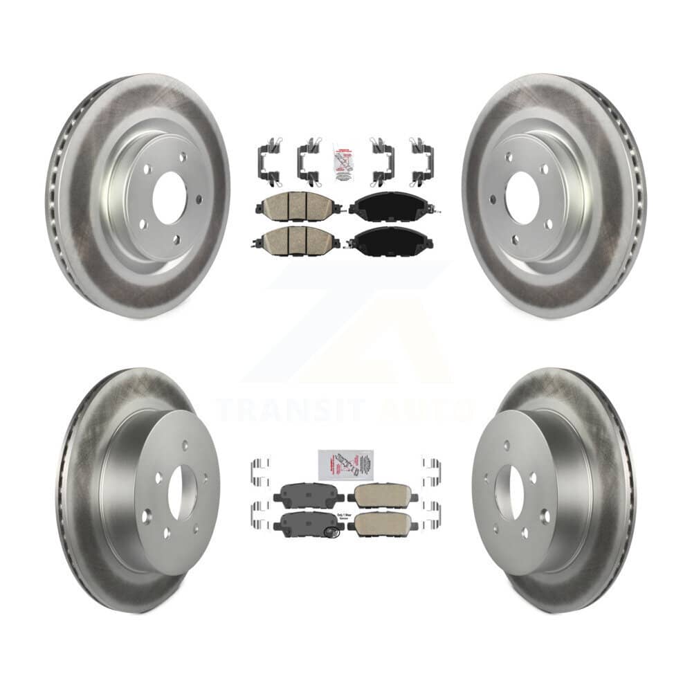 Transit Auto - KGA-104905 - Front and Rear Disc Brake Kits
