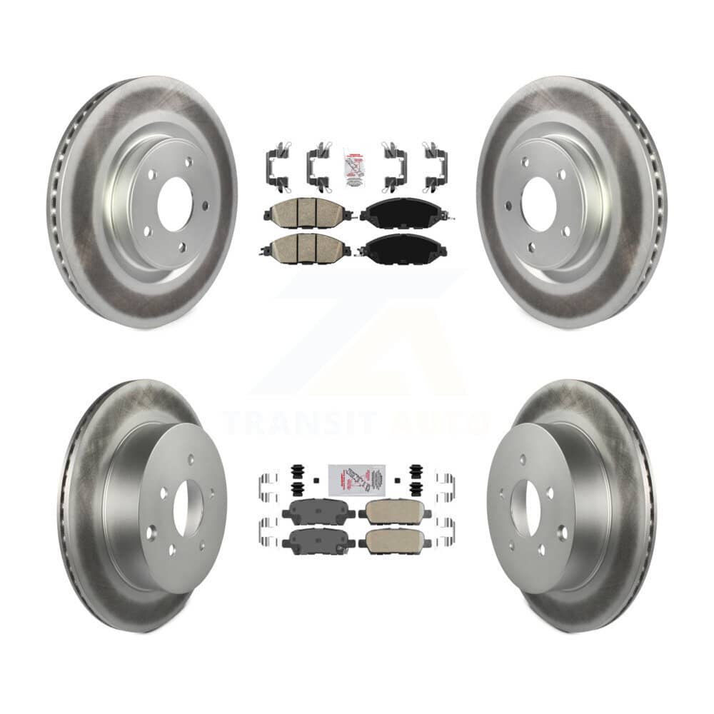Transit Auto - KGA-104907 - Front and Rear Disc Brake Kits