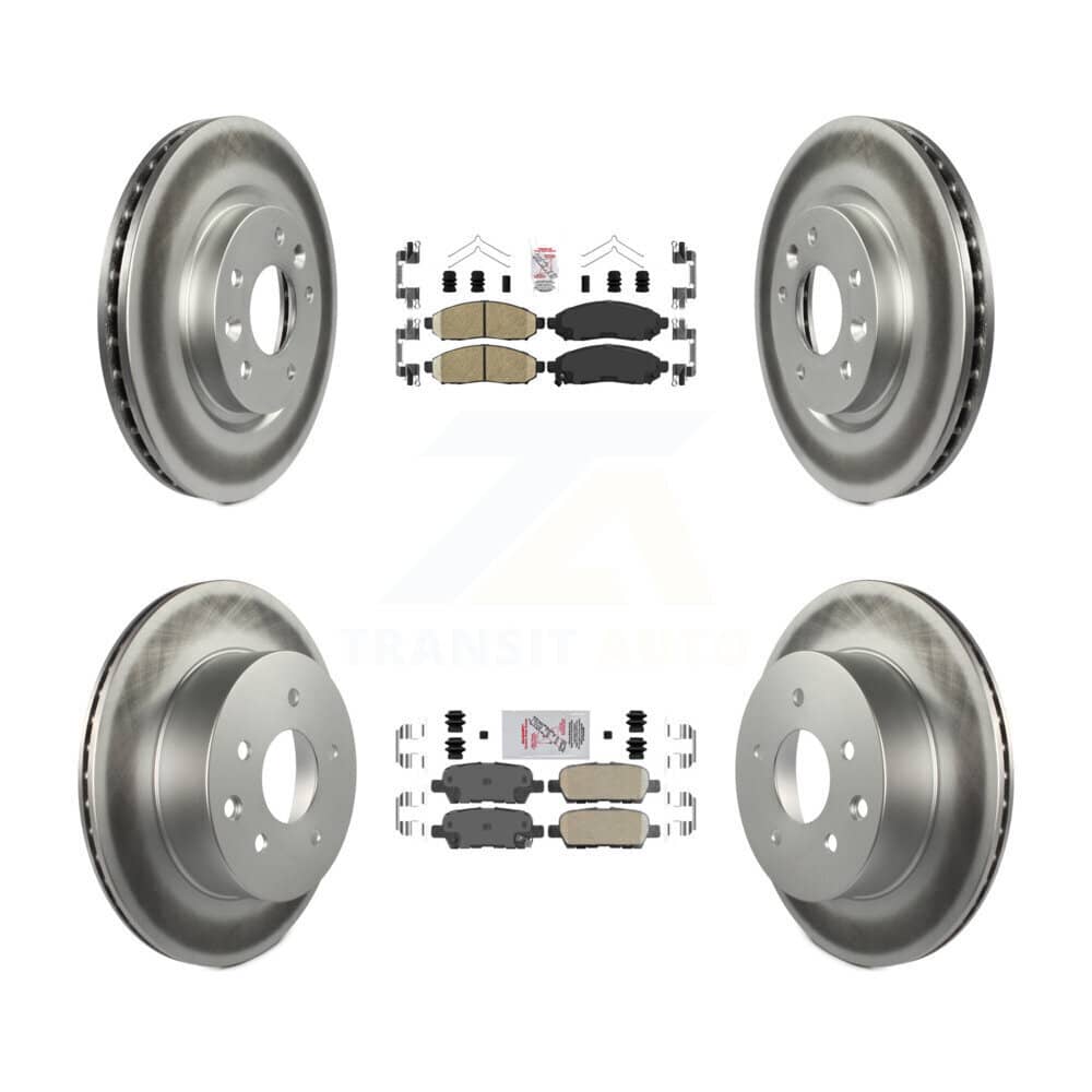 Transit Auto - KGA-104911 - Front and Rear Disc Brake Kits
