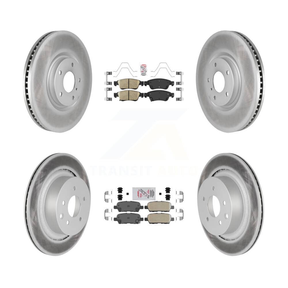 Transit Auto - KGA-104913 - Front and Rear Disc Brake Kits