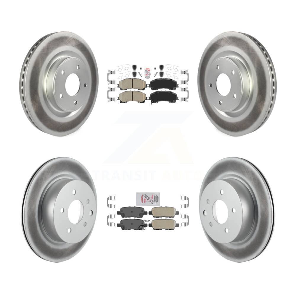 Transit Auto - KGA-104914 - Front and Rear Disc Brake Kits