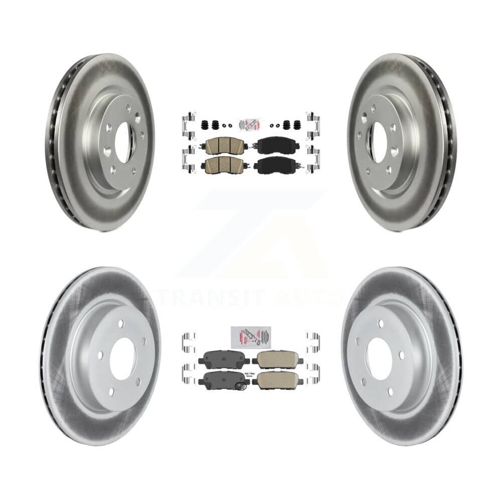 Transit Auto - KGA-104918 - Front and Rear Disc Brake Kits