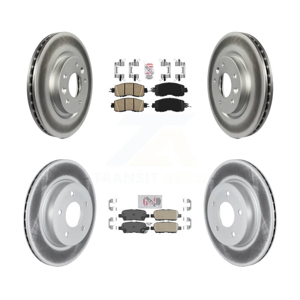 Transit Auto - KGA-104919 - Front and Rear Disc Brake Kits