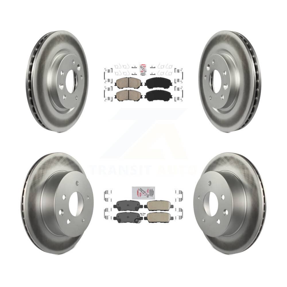 Transit Auto - KGA-104922 - Front and Rear Disc Brake Kits