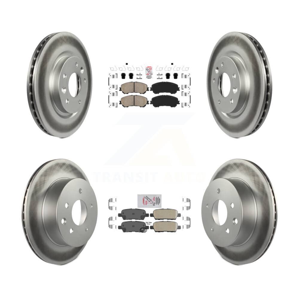 Transit Auto - KGA-104923 - Front and Rear Disc Brake Kits